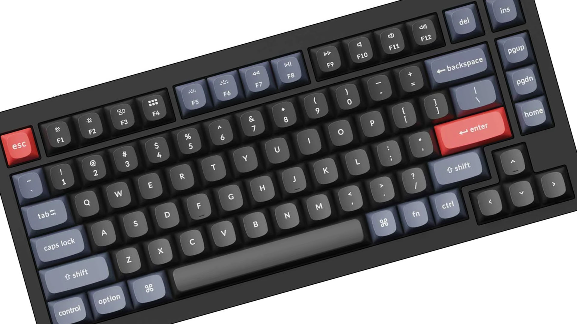 キーボード Keychron Q1 + Black Cherry Pie Keychron Q1 HE QMK Wireless Custom Keyboard
