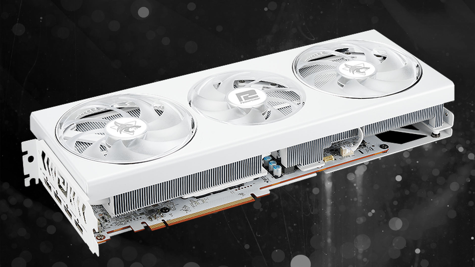 New Powercolor RX 7800 XT takes white color scheme to next level